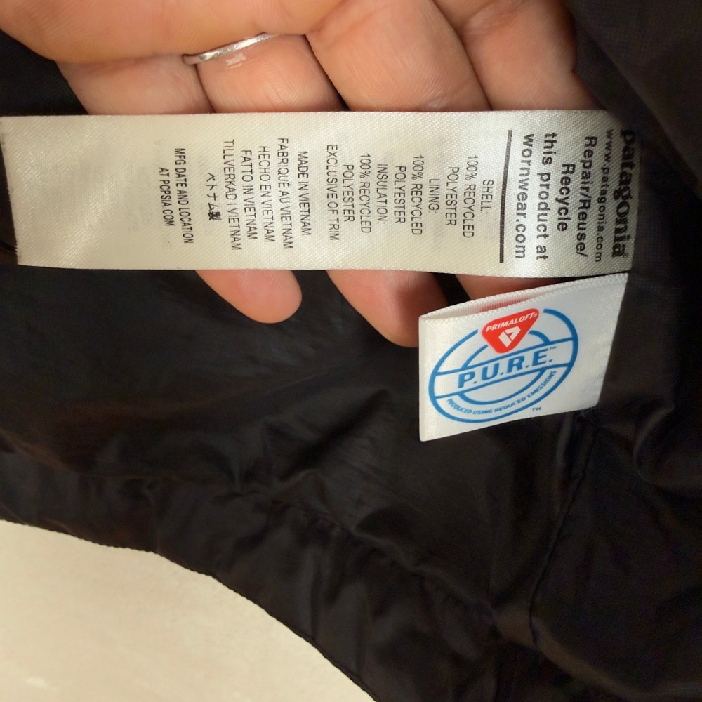 Patagonia Black Quilted Vest - Picture 3 of 8